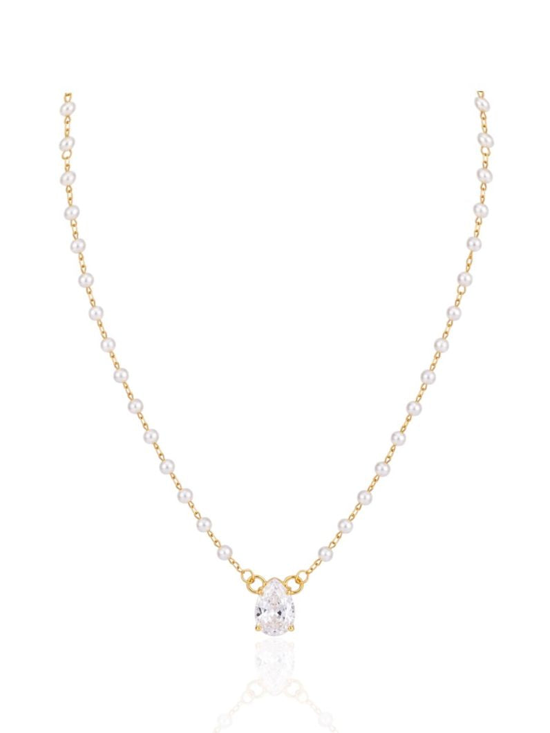 Colar Elegância Perolada