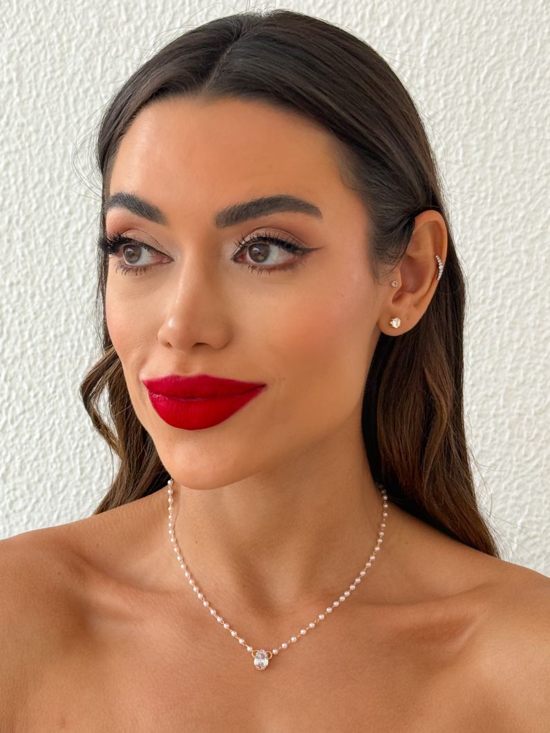 Colar Elegância Perolada